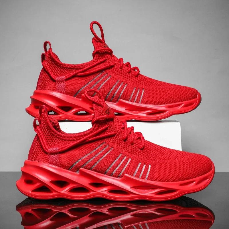 Men Sneakers Gym Sports Shoes Mesh Breathable Running Jogging Shoes For Men Outdoor Trekking Shoe Men'S Casual Sneakers Zapatos