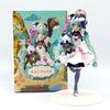 15CM Anime Hatsune Miku X Cinnamoroll Figure Anime Peripheral Collectible Models Decorative Decorations Children Kawaii Gift