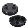 DN150 Plastic Lid 162mm IBC Ton Tank Double Hole Cap, Dual Port Filling Extraction Cover Easy To Disassemble