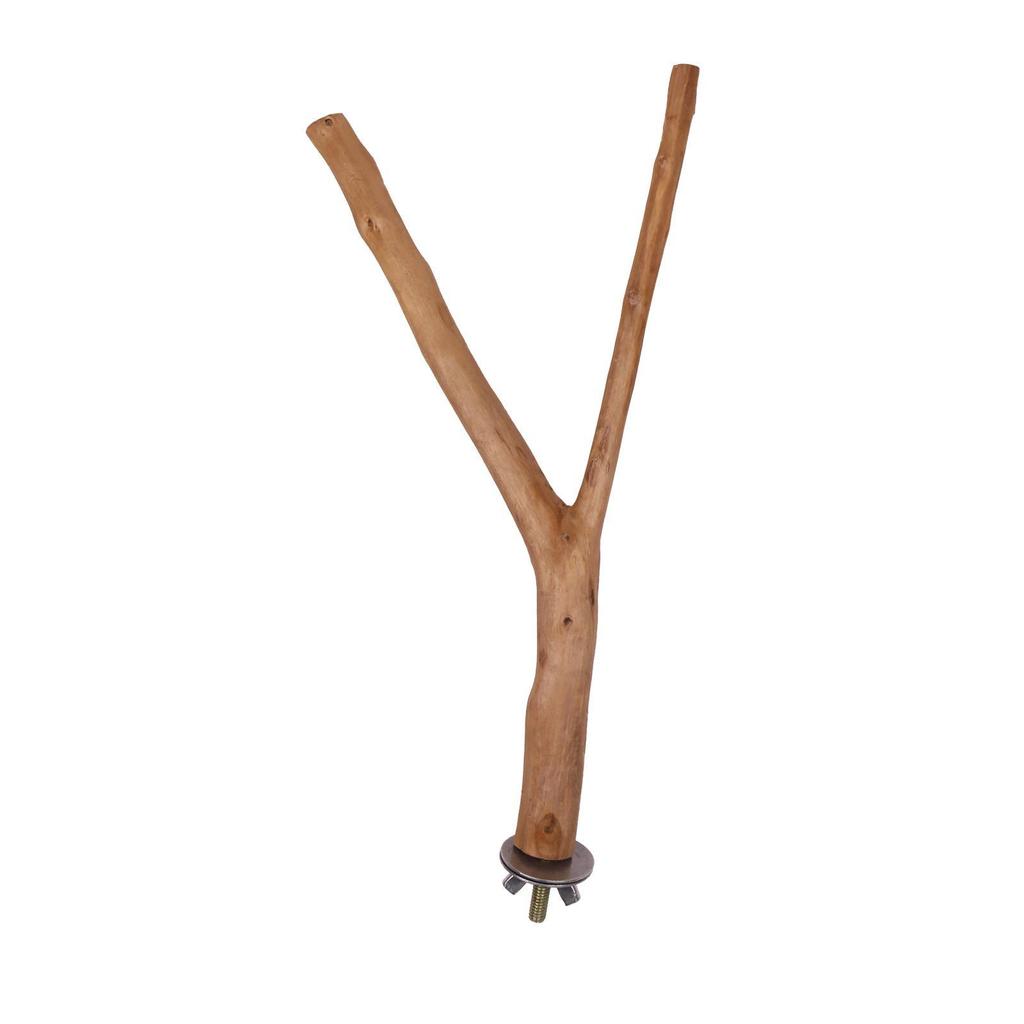 Parrot Wood Perch and Claw Grinding Toy