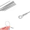 4 ks Nastavitelný zarážka dveří skříně Kabel Zarážka dveří okna Náhradní lanko Omezovače pantů dveří skříně