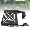 Aluminum Alloy Motorcycle Rear Luggage Rack, Foldable Rear Cargo Carrier Bracket for LC135 V2 V3 V4 V5 V6 V7, Compatible with Super73/S Electric Bikes