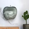Wall-mounted Cling Film Sleeve Boxes Extractable Apple-shaped Cling Film Dispenser Punch Free Practical for Kitchen Bathroom