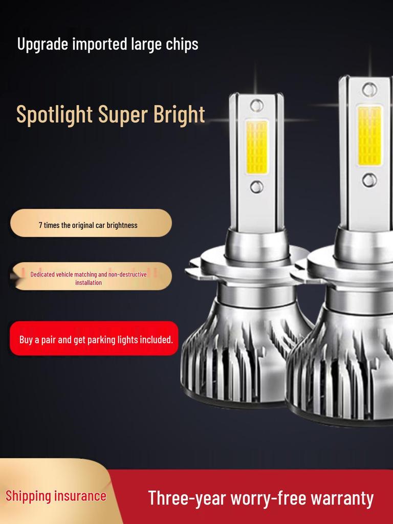 Honda Greiz H11 LED Headlight Bulb - Super Bright High/Low Beam Accessory