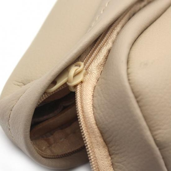 2x Side Seat Armrest Handle Leather Cover Trim For Honda CRV CR-V 2007 2008 2009