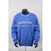 Unisex Streetwear Knit Sweater With Graphic Print Loose Fit Cotton Blend Pullover Casual Hip Hop Style
