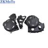 Motorcycle Engine Clutch Guard Water Pump Cover Ignition Protector For KEWS K16 K23 For Kayo T4 For Hengjian S6 S7 For YB300H