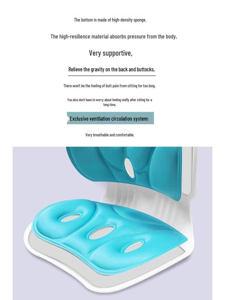 Ergonomisches Lendenstützkissen für längeren Sitzkomfort