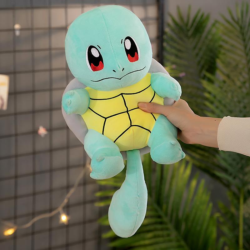 New Simulation Turtle Toy Squirtle Doll Plush Toy for Children Gift Throw Pillow