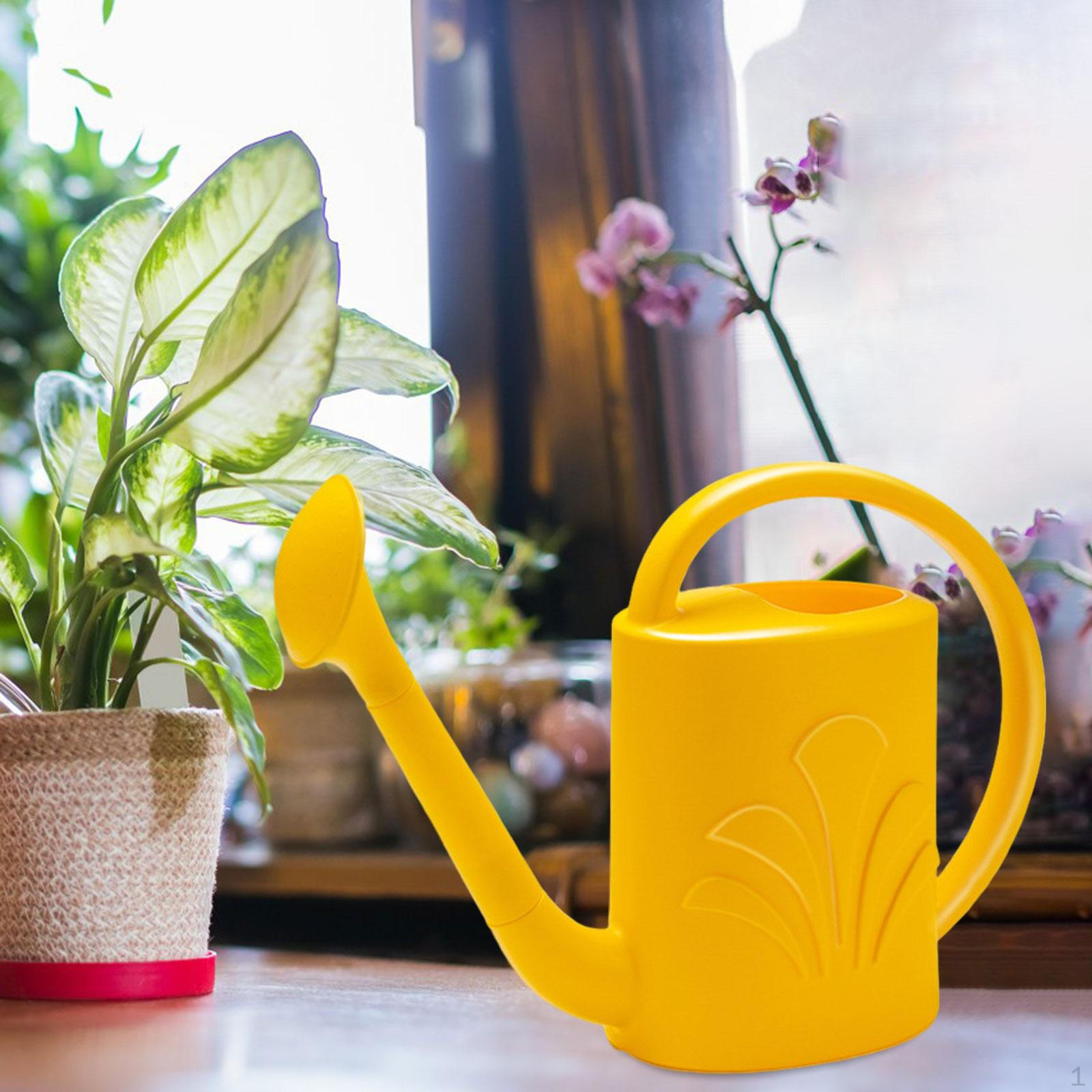 Watering Can with Ergonomic Design оранжевый