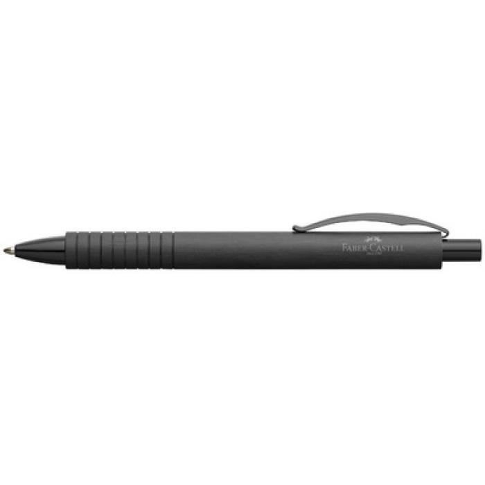 FABER-CASTELL Stylo ... Bille Essentio Aluminium, Noir 0,000000 Noir