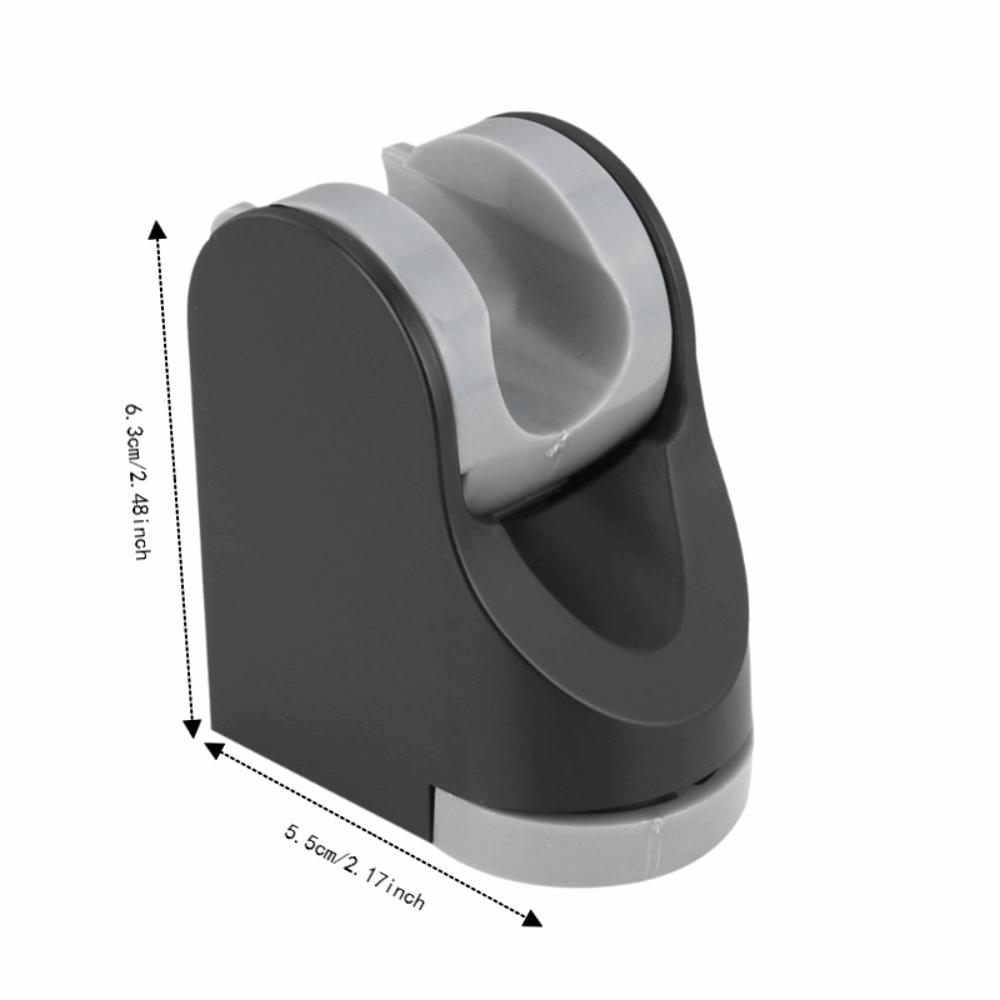 ABS Shower Head Holder Black Shower Nozzle Holder Practical Handheld Shower Bracket  Home Hotel Spa