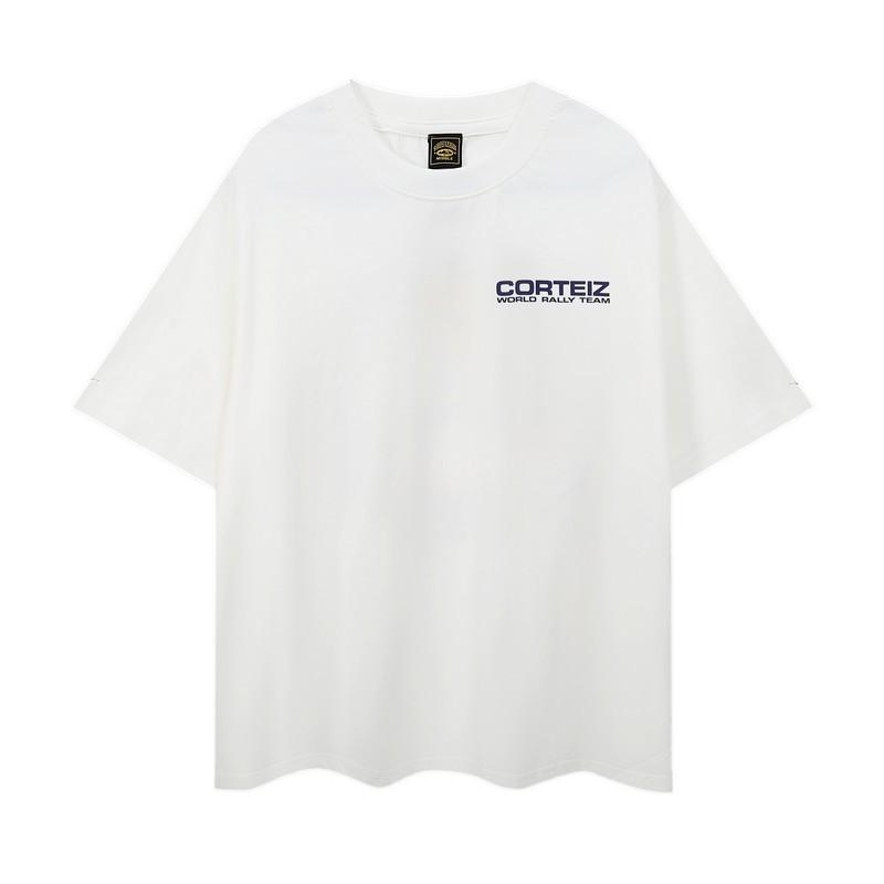 Corteiz Series Printed Short-sleeved T-shirt, Casual Loose Men's and Women's Summer Tops