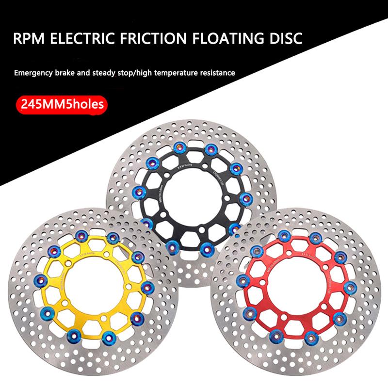 Brake Disc 245mm 5-hole RPM Electric Car Floating Hole Disc Electric Motorcycle Brake Disc Universal Auto Parts
