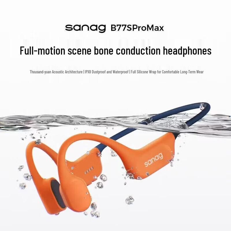 Saina Wireless Bone Conduction Sports Headphones