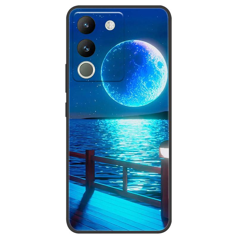 For VIVO V29E Case V2317 Camer Protective Shell For VIVO Y200 5G Phone Case Soft Silicone TPU Back Cover V2307 Shockproof Fundas