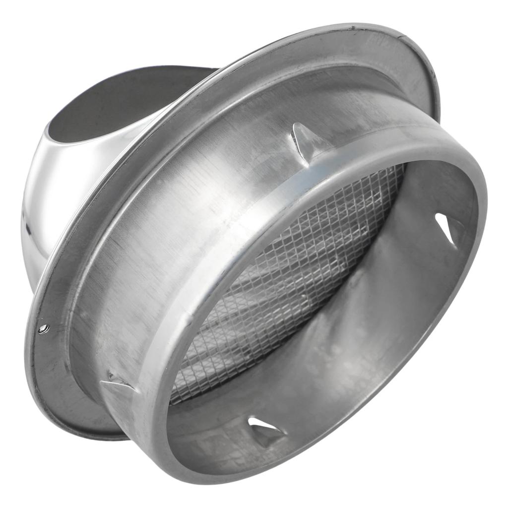 Stainless Steel Wall Ceiling Air Vent Ducting Ventilation Exhaust Grille Cover Waterproof Outlet Heating Cooling Vents Cap