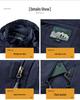 Men's Windproof Quick-Dry Outdoor Jacket - Spring/Autumn Loose Fit, Plus Size, Thin Style for Hiking and Casual Wear