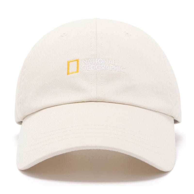 NATIONAL GEOGRAPHIC National Geographic N255AHA510 Small Logo Cap IVORY