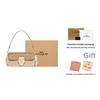 Coach Morgan 27 Classic Monogram Buckle Closure Canvas And Leather Handbag Women Handbags Light-Khaki CH506-IMOT4