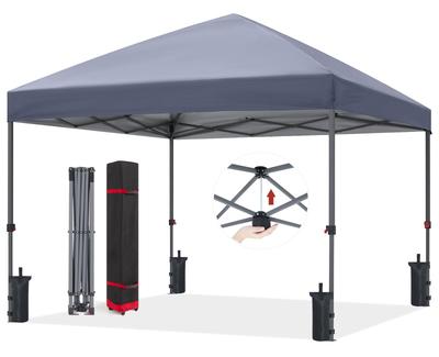 ABCCANOPY Tarp Center Steel Caster Bag Large for 8 Easy Heat Water Accessories Included Tent, One-touch Lock, 3m/2.5m/2m, High-strength Frame, 3-level