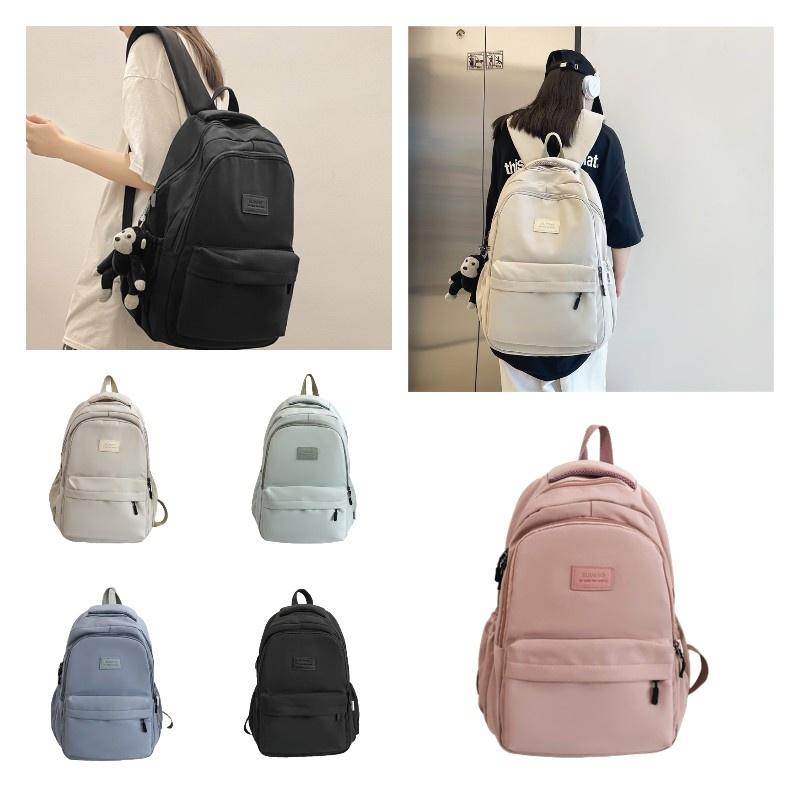 2023 New Korean Style School Backpack For Middle And High School Students Simple And Spacious Ruiying Brand