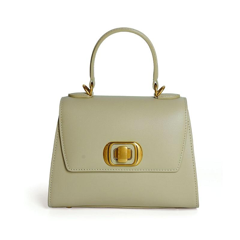 

Кожаная новая женская сумка модная легкая роскошная сумочка нишевый дизайн сумка-мессенджер на одно плечо первый слой коровьей кожи женская сумка 20*10*15cm