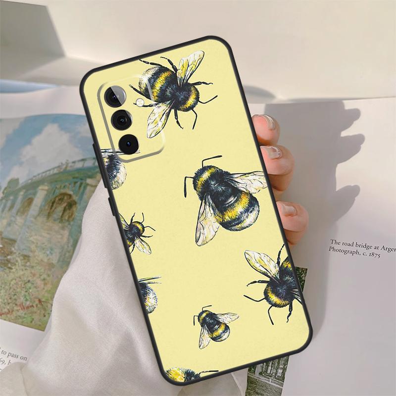 Bee Honey Case For Samsung Galaxy A16 A26 A56 A36 A06 A52 A53 A33 A13 A34 A54 A14 A15 A35 A55 A22 A32