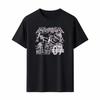 Masked Robber T-Shirt Men Women Death Metal Skull Print Gothic Streetwear Punk Rock Style Black Tee Top Fashion - Men's Summe...