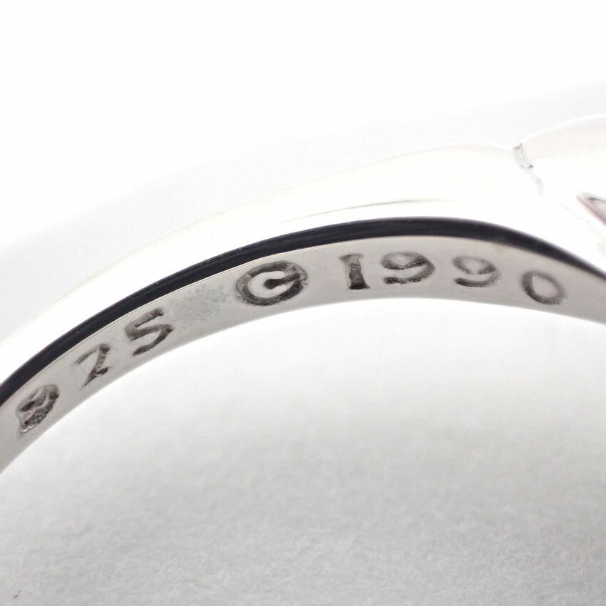 [Used] TIFFANY 925 Ribbon Ring / Size 12 / G538-68