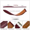 22mm Crocodile Watch Quick Replacement Crocodile Leather Watch Band with Wrist Handmade [vietnamcreations] Wine-colored Strap, Release, Buckle,