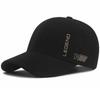 Winter Dicke Warme Woll-Baseballkappe Übergröße Snapback-Hut für Großen Kopf Männer Outdoor Papa Filz Große Sportkappe 55-60cm 60-65cm
