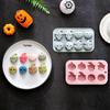 Halloween Pumpkin Theme Silicone Mold Ghost Pumpkin Baking Mold Diy Chocolate Candy Cookies Soap Cake Mould Halloween Decoration