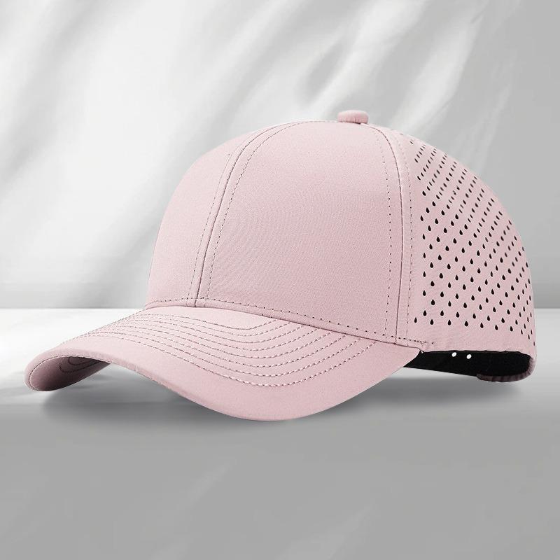 Summer sunscreen sunshade anti-splashing baseball cap embroidery printing laser punching mesh sun hat