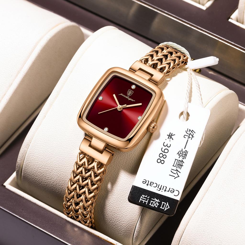 Waterproof Ultra-Thin Fashion Quartz Ladies Watch Watch