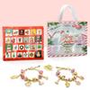 Christmas DIY Bracelet Countdown Calendar 24 Days Jewelry Advent Calendar Charm Pendant Men Women Jewelry Accessories Gifts
