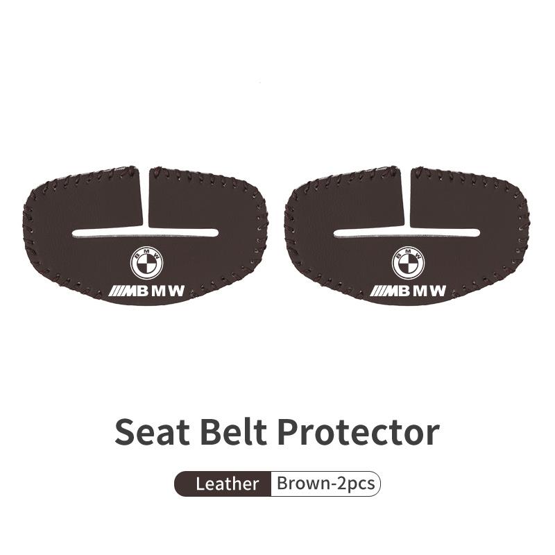 Car Seat Belt Buckle Protector Anti-Scratch Adjusting Clip For BMW Performance M E87 E30 E46 E28 F35 G20 E93 F20 X3 X YF4