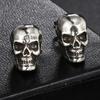 Skull Stud Earrings for Women Men Punk Hip-hop Creative Skeleton Ear Accessories Jewelry Halloween Party Gift OHE189