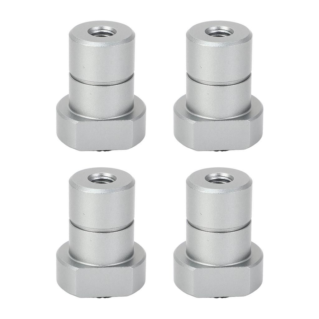 4 Pcs Bench Dog 20mm Aluminum Alloy Workbench Dog Stop with Non Slip Pad for MFT Table