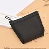 Popular Portable Nylon Mesh Makeup Bag – Transparent Small Cosmetic and Toiletry Storage for Travel