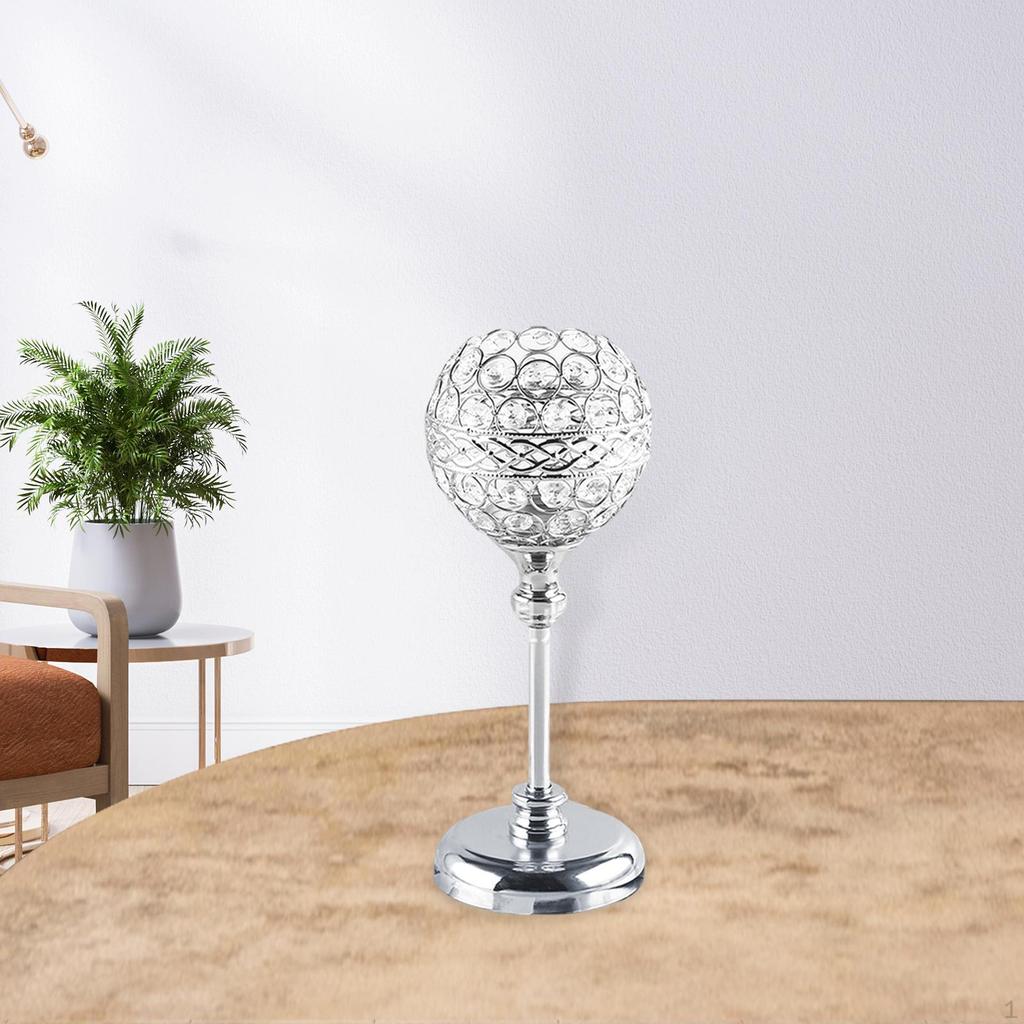 Holder Pillar Candlesticks Tabletop Centerpiece Party Decor Dinner Anniversary