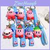 Adorable Kirby Keychain Cute Car Key Accessory For Couples And Bag Decoration