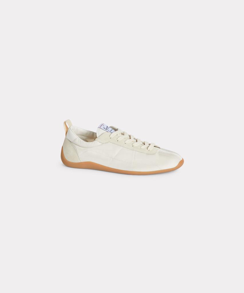 Kenzo Men'S 26Ss Kenzo Striker Ivory Low-Top Flat Sneakers_K265Ahs101Ivp