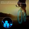 20Pc Luminous Valve Caps Fluorescent Night Glowing Decor Car Motorcycle Bicycle Wheel Hub Valve Stem Cap Styling Car Accessories Valve Stems 1