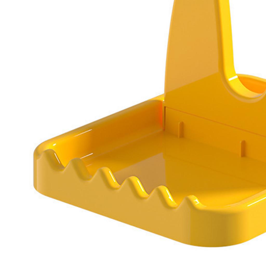 Foldable Pot Lid Rack Plastic Spoon Holder Stand Organizer Kitchen Organizer for Fork Spatula Rack
