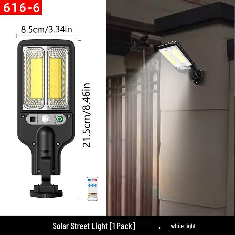 Outdoor Solar Garden Lights with Motion Sensor - LED Wall-Mounted, Ultra-Bright for Home and Street Use