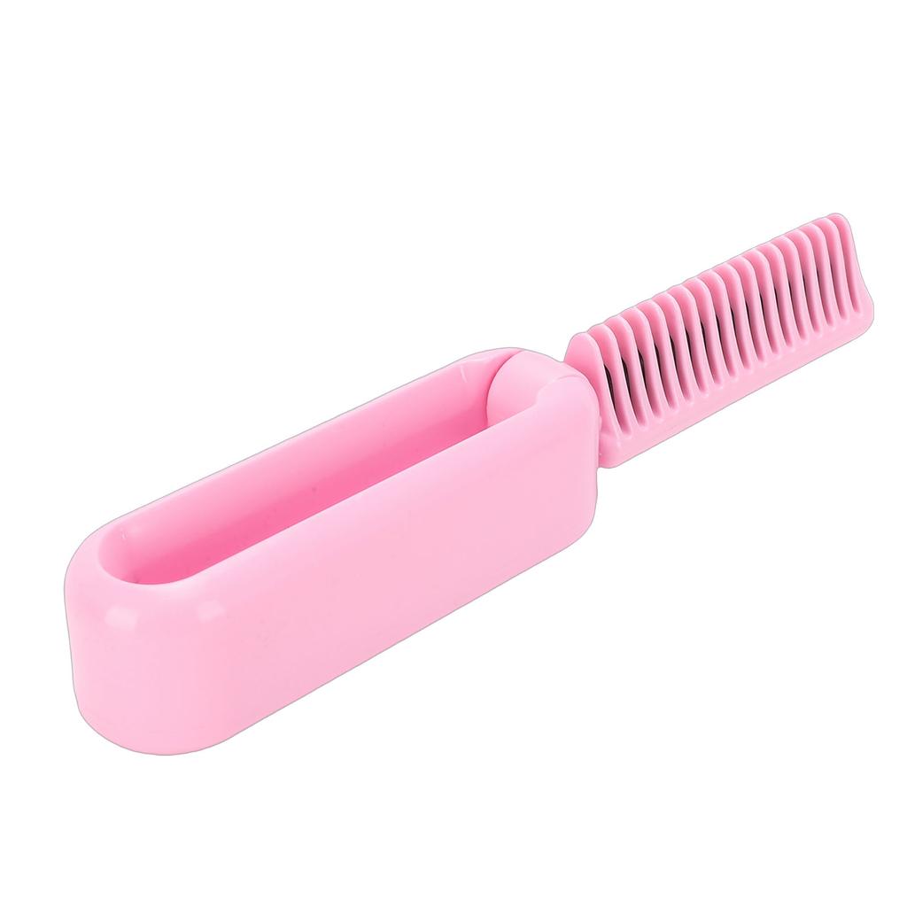 Foldable Hair Straightener Brush 9 Adjustable Temperature Settings Cordless Portable Rechargeable Straightening Brush