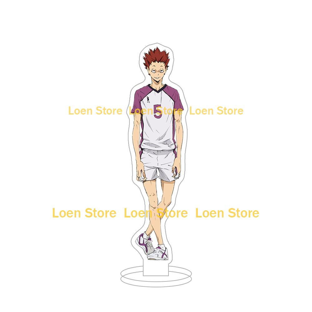 Haikyu Official character Ushijima Eita Semi Reon Ōhira Satori Tendō Goshiki Shirabu Sagae Anime Figure Acrylic stand ornament