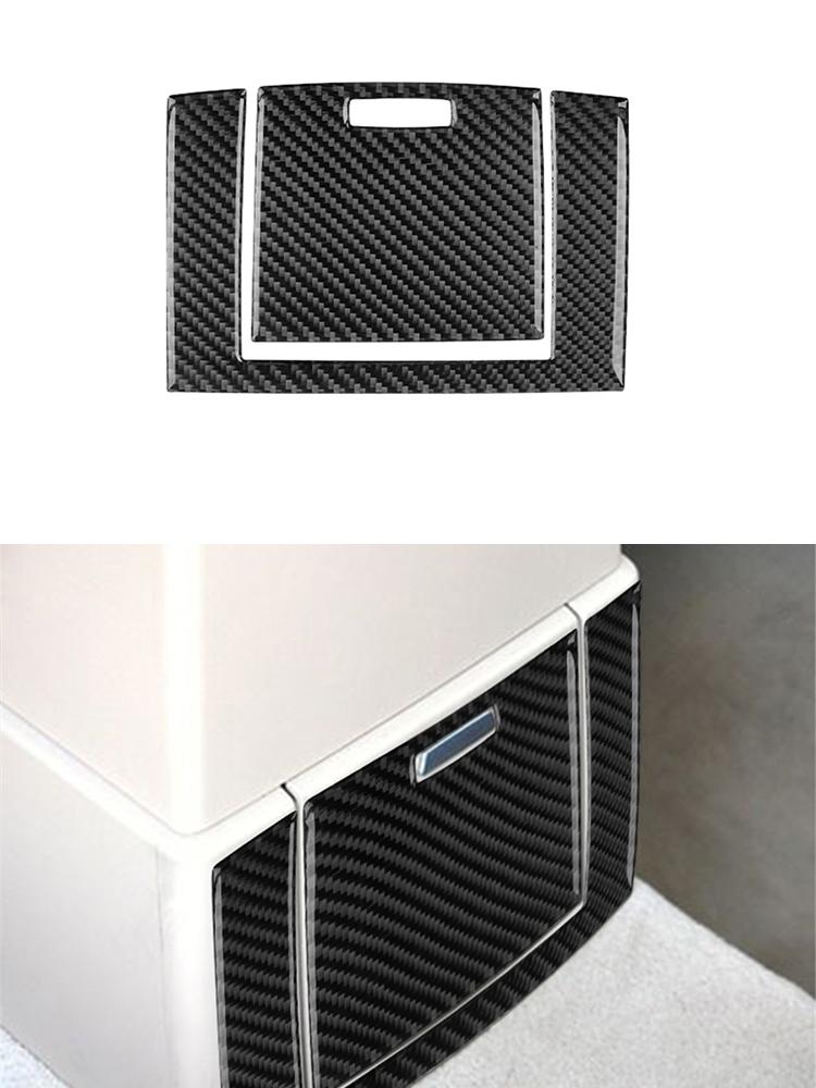 Carbon Fiber Car Interior Center Console Gear Shift Panel Decoration Stickers For BMW X3 2004-2010 Car Accessories