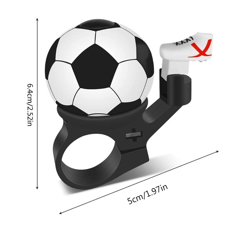 Bike Bells, Cute Mini Bicycles Bells Loud Sound Aluminum Alloy Bike Bells Bike Accessory for Road Bikes Mountain Bikes